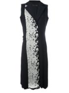 A Tentative Atelier Patterned Long Waistcoat