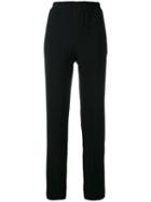 Each X Other - Side Band Trousers - Women - Acetate/viscose - M, Black, Acetate/viscose