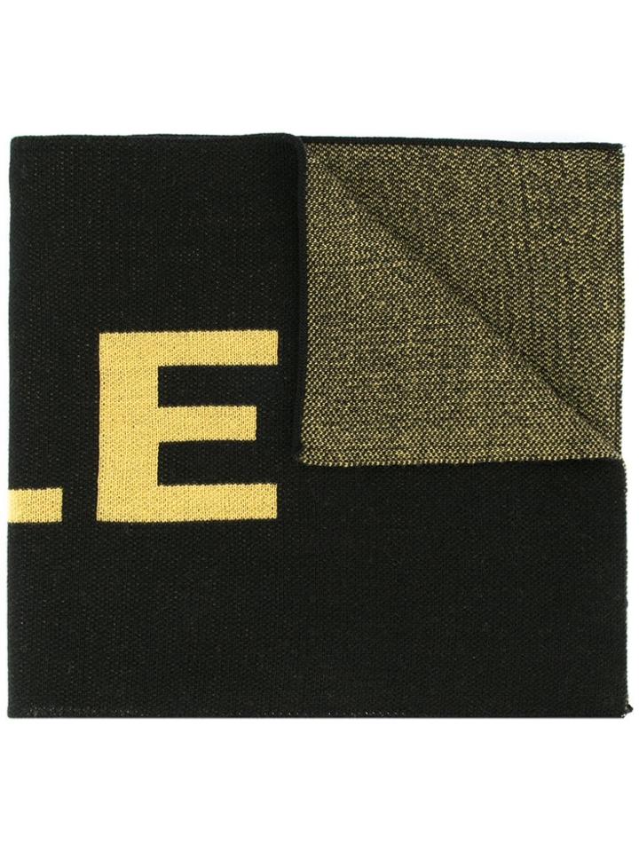 Strateas Carlucci Logo Scarf - Black