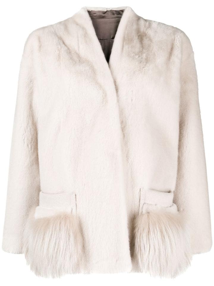 Liska Concealed Fastening Jacket - Neutrals