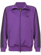 Needles Zipped Sports Jacket - Pink & Purple