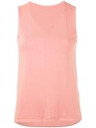 Le Tricot Perugia Classic Tank Top - Pink