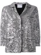 In The Mood For Love Sofia Sequin Jacket - Silver