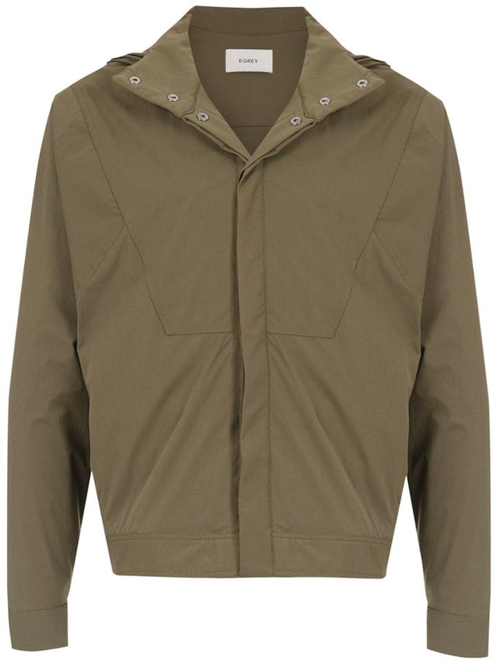 Egrey Quilted Jacket - Green
