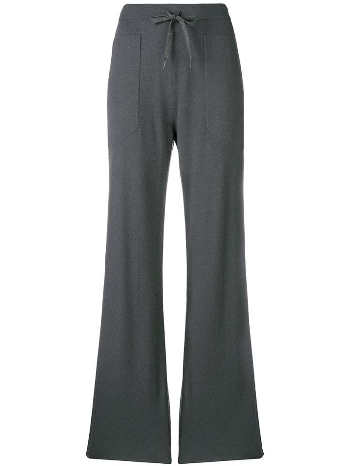 Fabiana Filippi Straight-leg Sweatpants - Grey