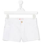 Levi's Kids Frayed Edge Denim Shorts, Girl's, Size: 14 Yrs, White