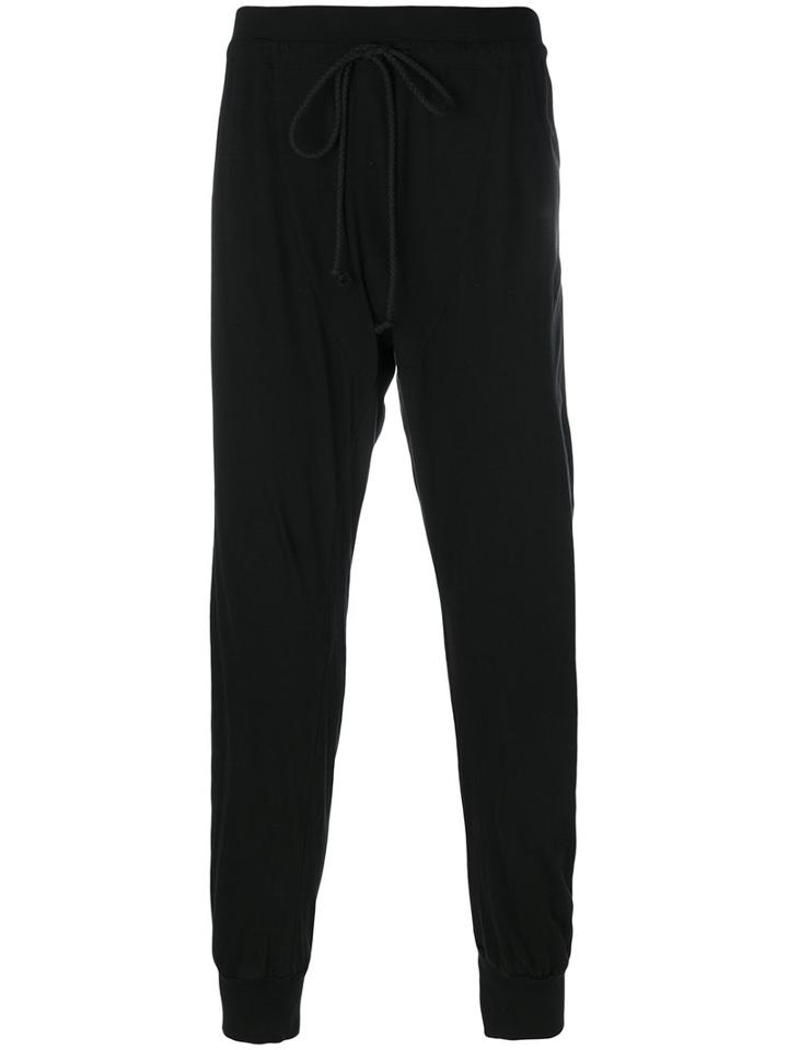 Lost & Found Rooms - Drawstring Sweatpants - Men - Cotton - M, Black, Cotton