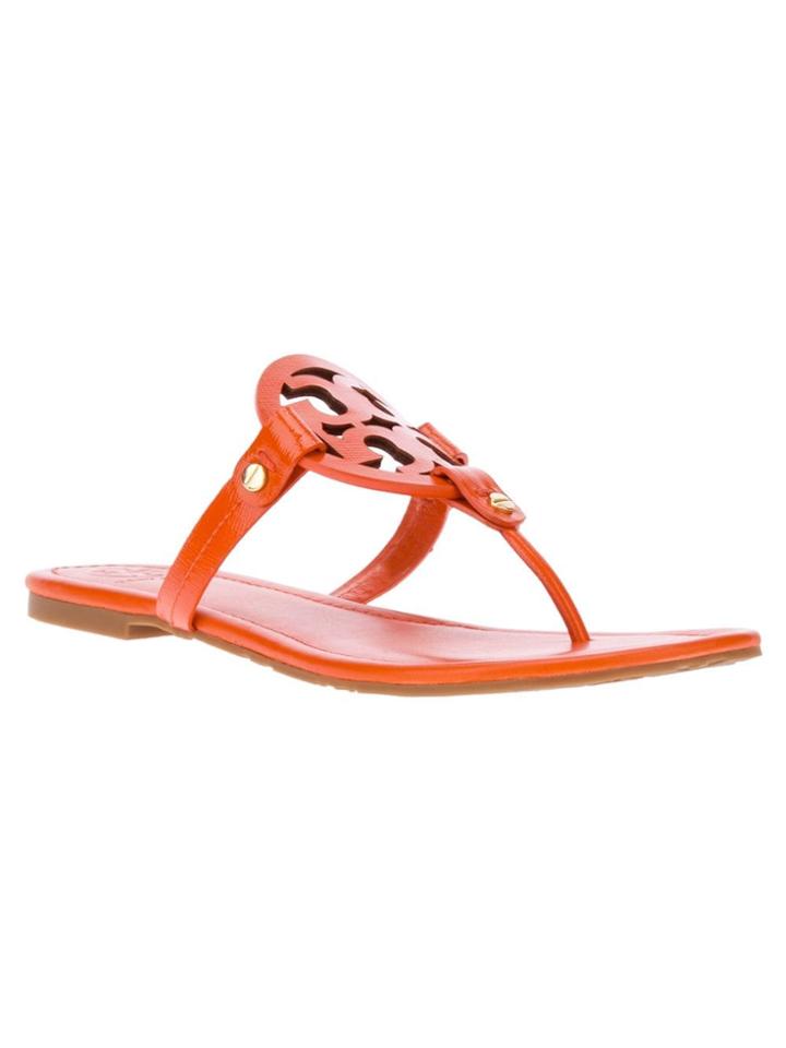 Tory Burch Logo Sandal - Red