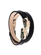 Bulgari 'serpenti Forever' Bracelet - Black