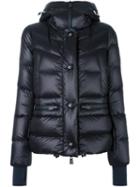 Moncler Grenoble Zip Up Puffer Jacket, Women's, Size: 3, Black, Polyamide/feather Down