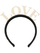 Dolce & Gabbana Love Headband - Black