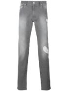 Kenzo Kenzo Signature Jeans, Men's, Size: 30, Grey, Cotton/spandex/elastane/polyester
