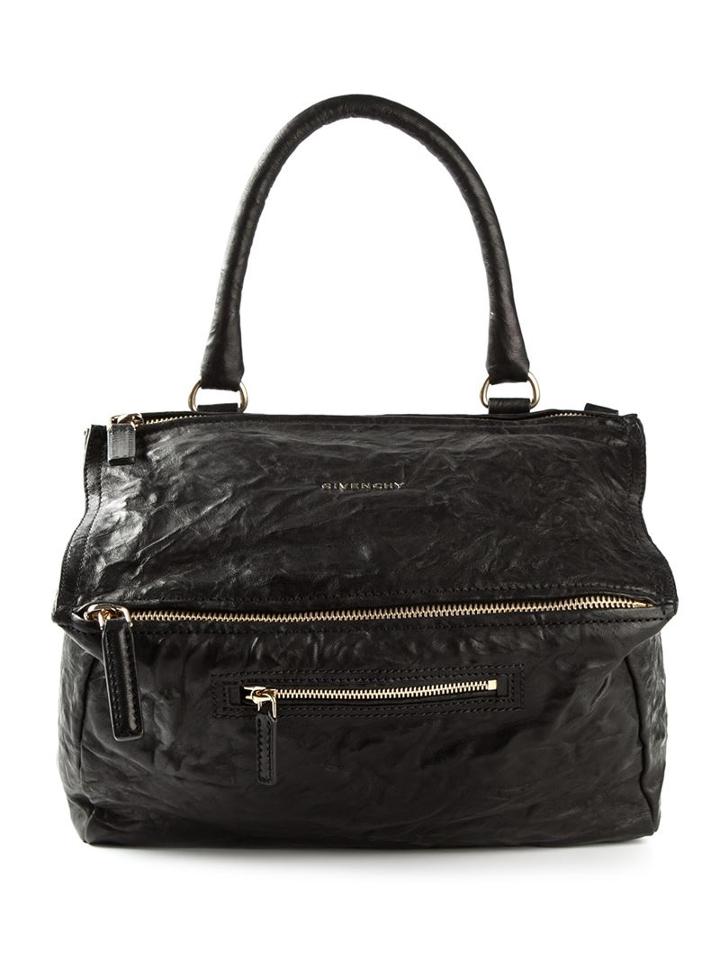 Givenchy Medium Pandora Tote, Women's, Black, Sheep Skin/shearling