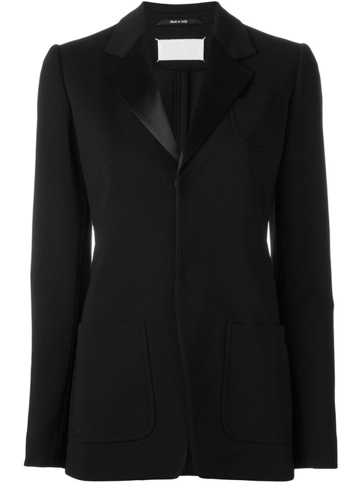 Maison Margiela Tuxedo Style Blazer - Black