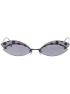 Fendi Eyewear Defender Cat Eye Sunglasses - Grey