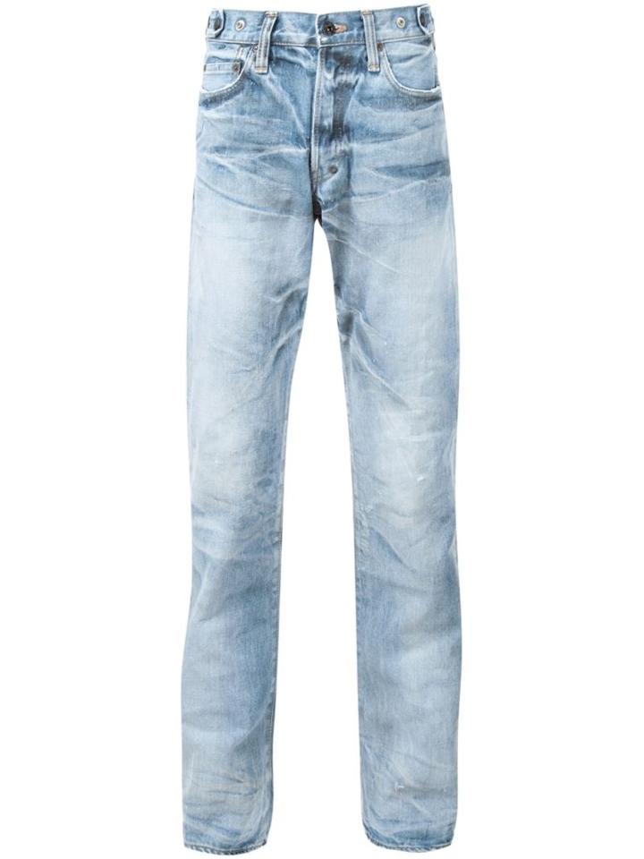 Prps Noir Stonewashed Regular Jeans, Men's, Size: 40, Blue, Cotton