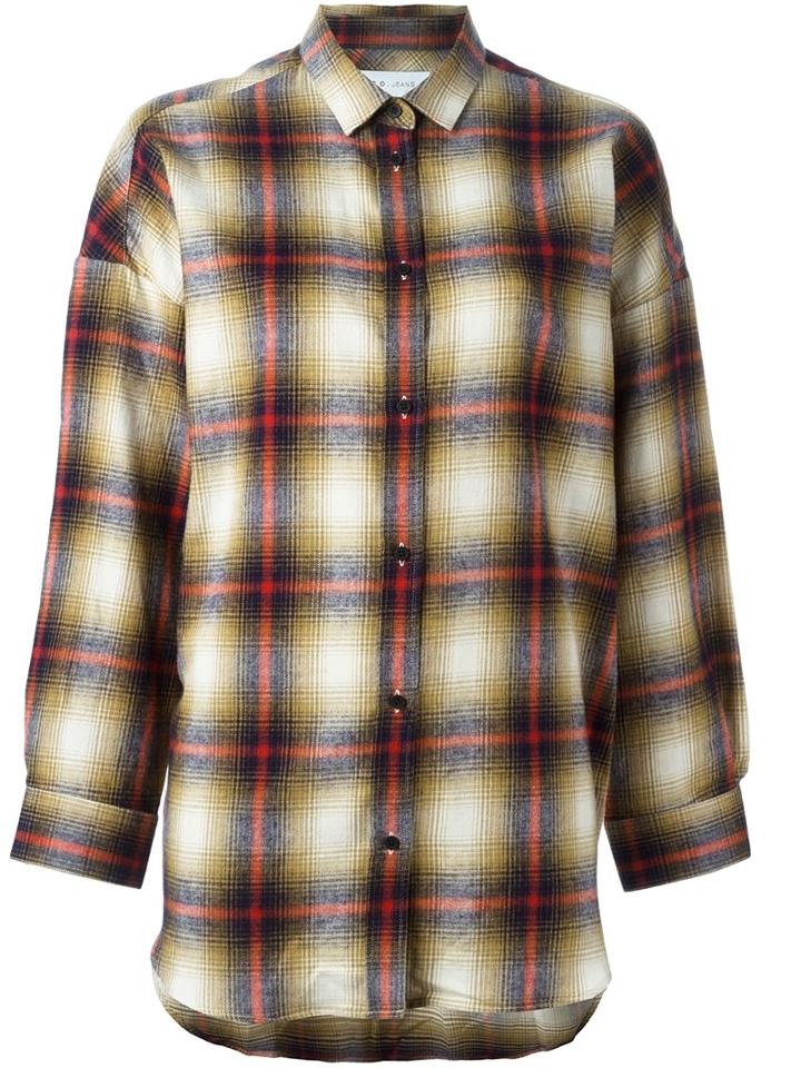 Iro Plaid Button Down Shirt