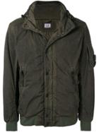 Cp Company Lens Hooded Short Jacket - Green