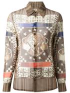 Jean Paul Gaultier Vintage Abstract Print Shirt - Brown
