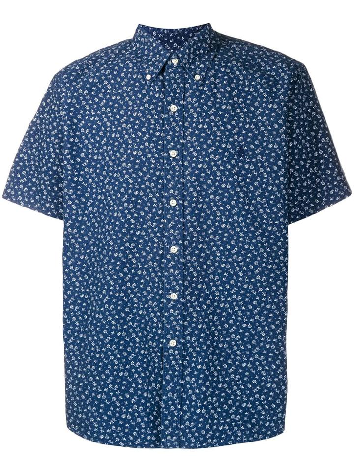 Polo Ralph Lauren Floral Print Short-sleeved Shirt - Blue