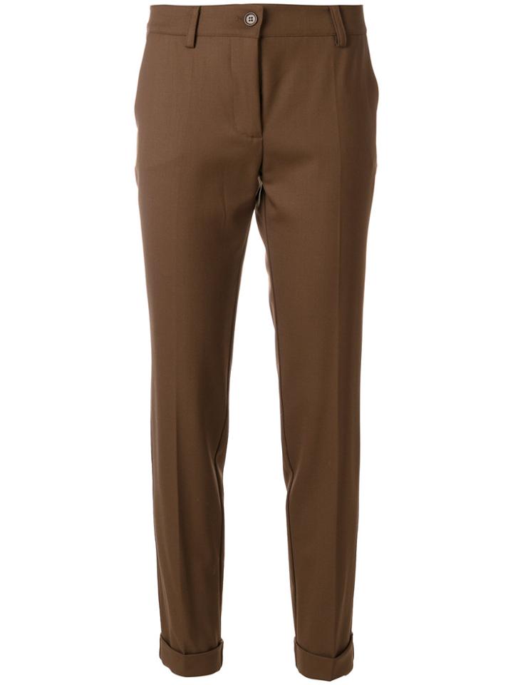 P.a.r.o.s.h. Slim-fit Trousers - Brown