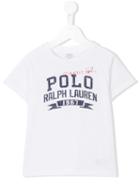 Ralph Lauren Kids Logo Print T-shirt, Toddler Boy's, Size: 4 Yrs, White