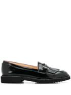 Tod's Fringed Loafers - Black