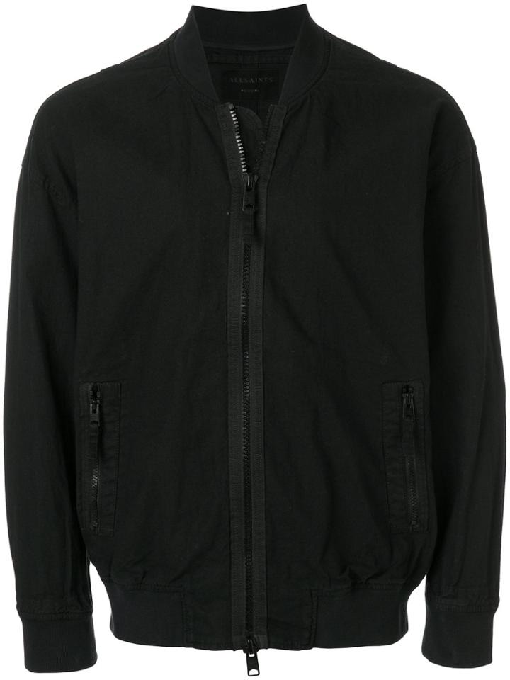 All Saints Classic Bomber Jacket - Black