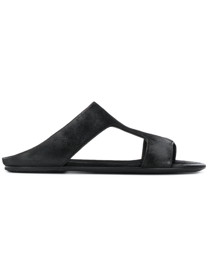 Marsèll Cut Out Detail Sandals - Black