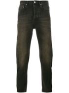 Golden Goose Deluxe Brand Washed Denim Jeans, Men's, Size: 32, Black, Cotton