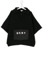 Dkny Kids Teen Knitted Cape - Blue