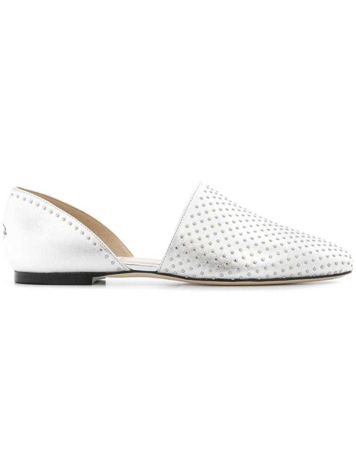 Jimmy Choo Globe Loafers - Grey