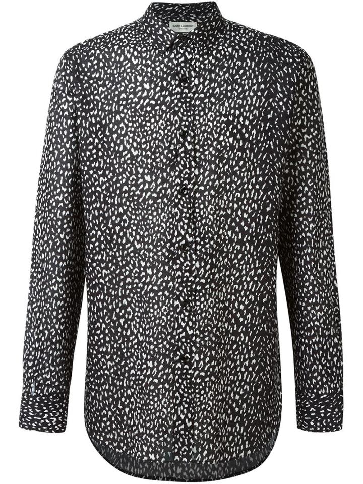 Saint Laurent Animal Print Shirt