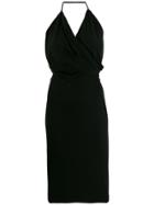Rick Owens Lilies Open Back Midi Dress - Black