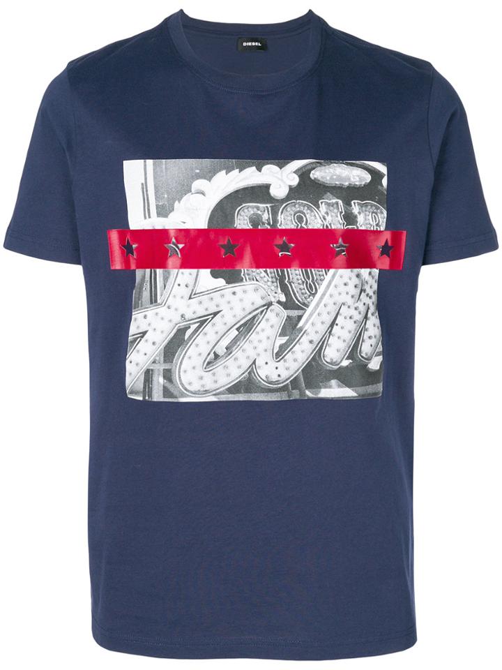 Diesel T-joe-sa T-shirt - Blue