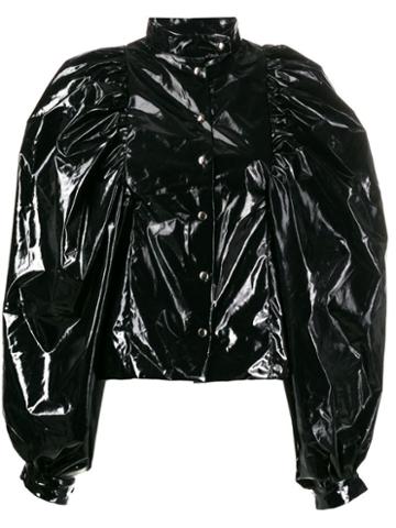 Chopova Lowena Ruched Jacket - Black