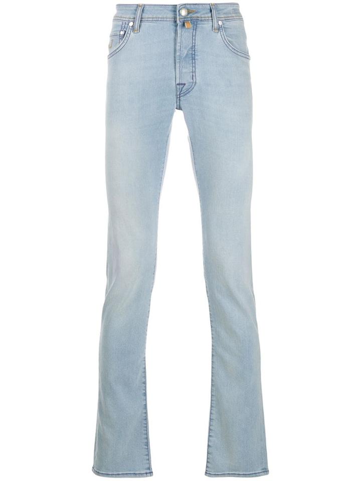 Jacob Cohen Straight Leg Denim Jeans - Blue