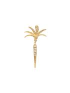 Orit Elhanati 18kt Yellow Gold Roxy Palm Stick Diamond Earring