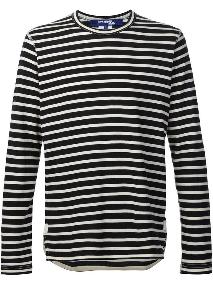 Junya Watanabe Comme Des Garçons Man Striped T-shirt