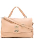 Zanellato Large 'postina' Satchel - Nude & Neutrals