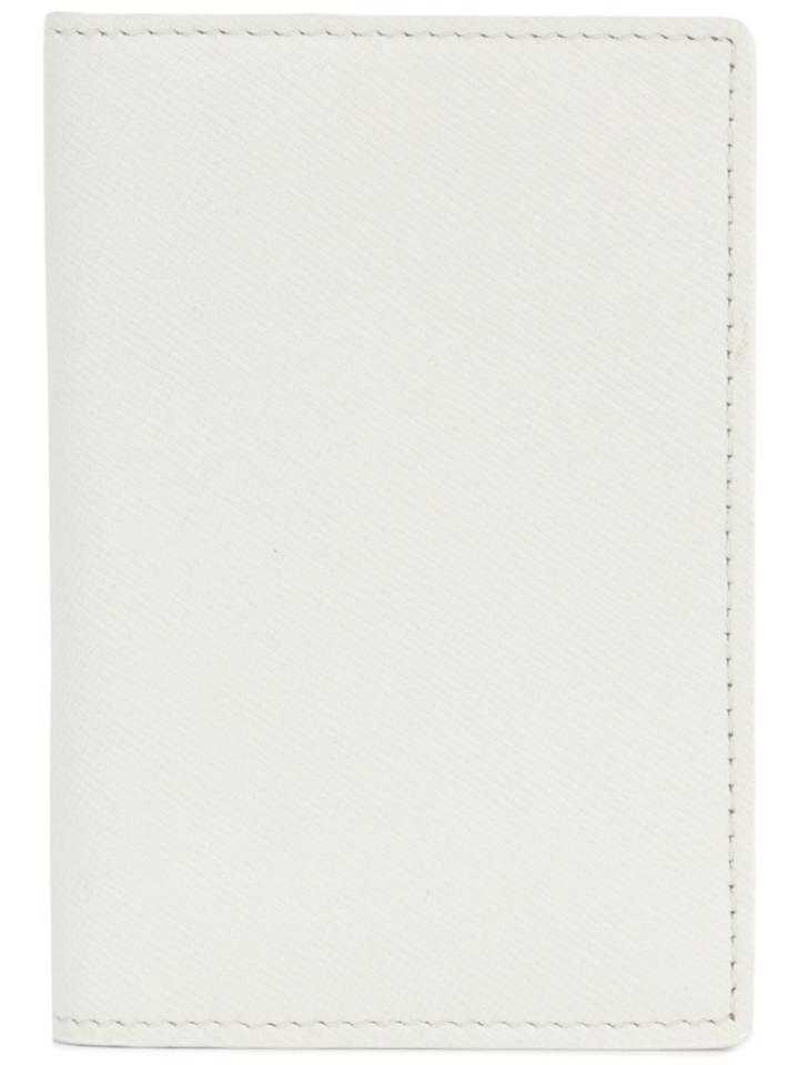 Common Projects Two-tone Bifold Wallet - White