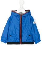 Moncler Kids - A Hooded Jacket - Kids - Cotton/polyamide - 6-9 Mth, Blue