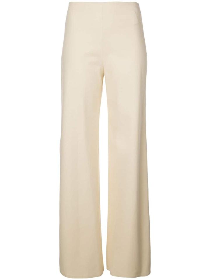 Theory Flared Trousers - Neutrals