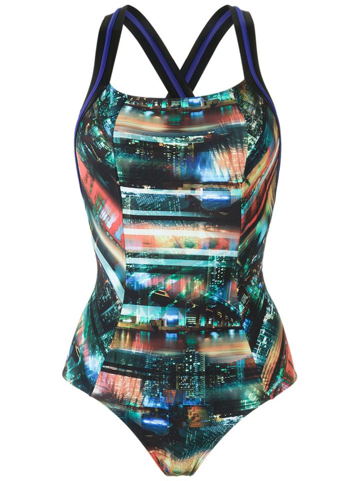Lygia & Nanny - Printed Swinsuit - Women - Polyamide - 42, Women's, Blue, Polyamide