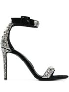 Giuseppe Zanotti Neyla Crystal Sandals - Black