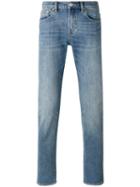 Ps By Paul Smith Faded Straight-leg Jeans, Men's, Size: 36/34, Blue, Cotton/polyurethane