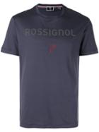 Rossignol - Logo Print T-shirt - Men - Cotton - 48, Blue, Cotton