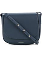 Mansur Gavriel - Hobo Crossbody Bag - Women - Calf Leather - One Size, Blue, Calf Leather