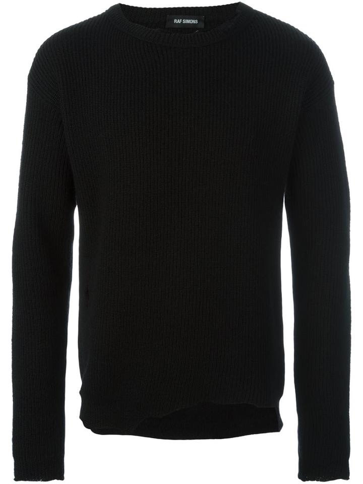 Raf Simons Worn Effect Sweater