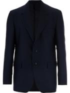 H Beauty & Youth. Classic Blazer, Men's, Size: Large, Blue, Cupro/wool/silk